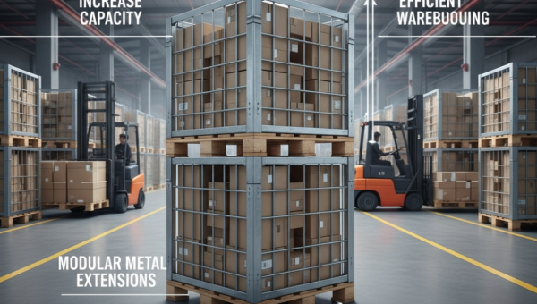 Nadstawki paletowe – zwiększenie pojemności palet